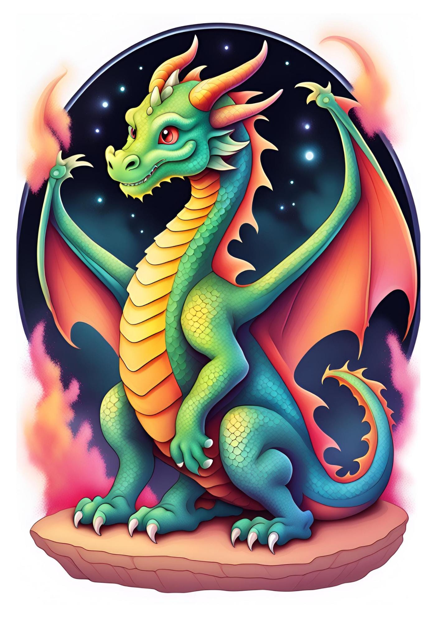 Draken Dragon, Kleurboek, Kleurboeken Voor Volwassenen En Kinderen,  Kleurboek 50 Pagina's Teken Plezier, Instant Download - Etsy, image size:1414x2000