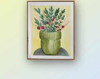 8x10 watercolor painting