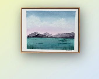 9x12 watercolor painting