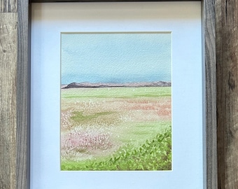 8x10in.  landscape painting