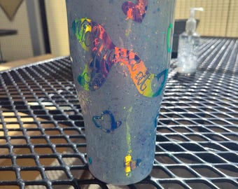 Custom Glitter Tumbler Cup: Personalized Travel Mug, Made to Order