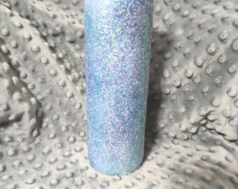 Opal Glitter Tumbler: Personalized 20 oz Travel Mug