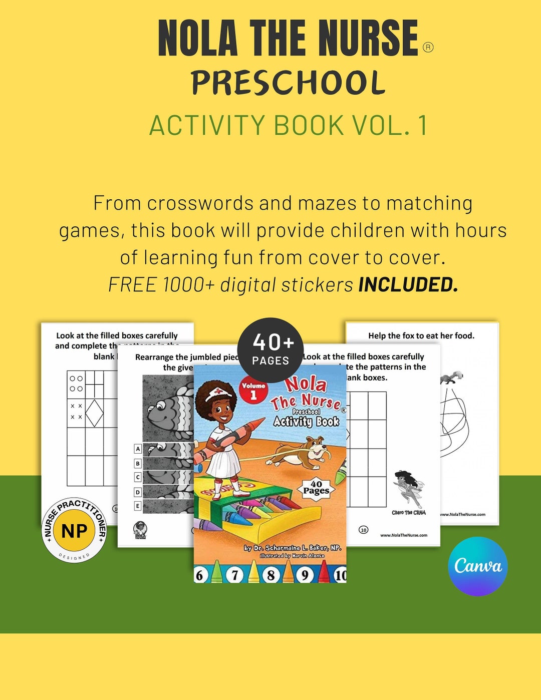 Children's Activity Book | DIY Activity Book| Printable Kid Book | Kid ...