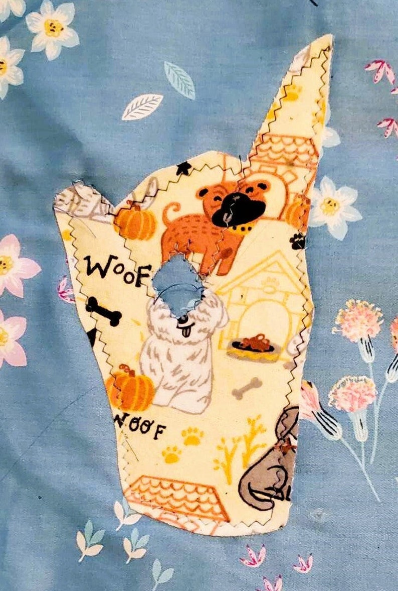 Applique Pattern, ASL Letter D, D, Quilting, Handshape, Deaf, Hard of