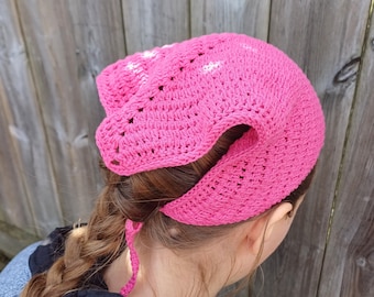 Beginner Triangle Bandana Crochet Pattern