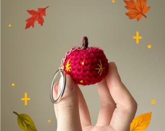 Fantastic Fox Apple Keychain