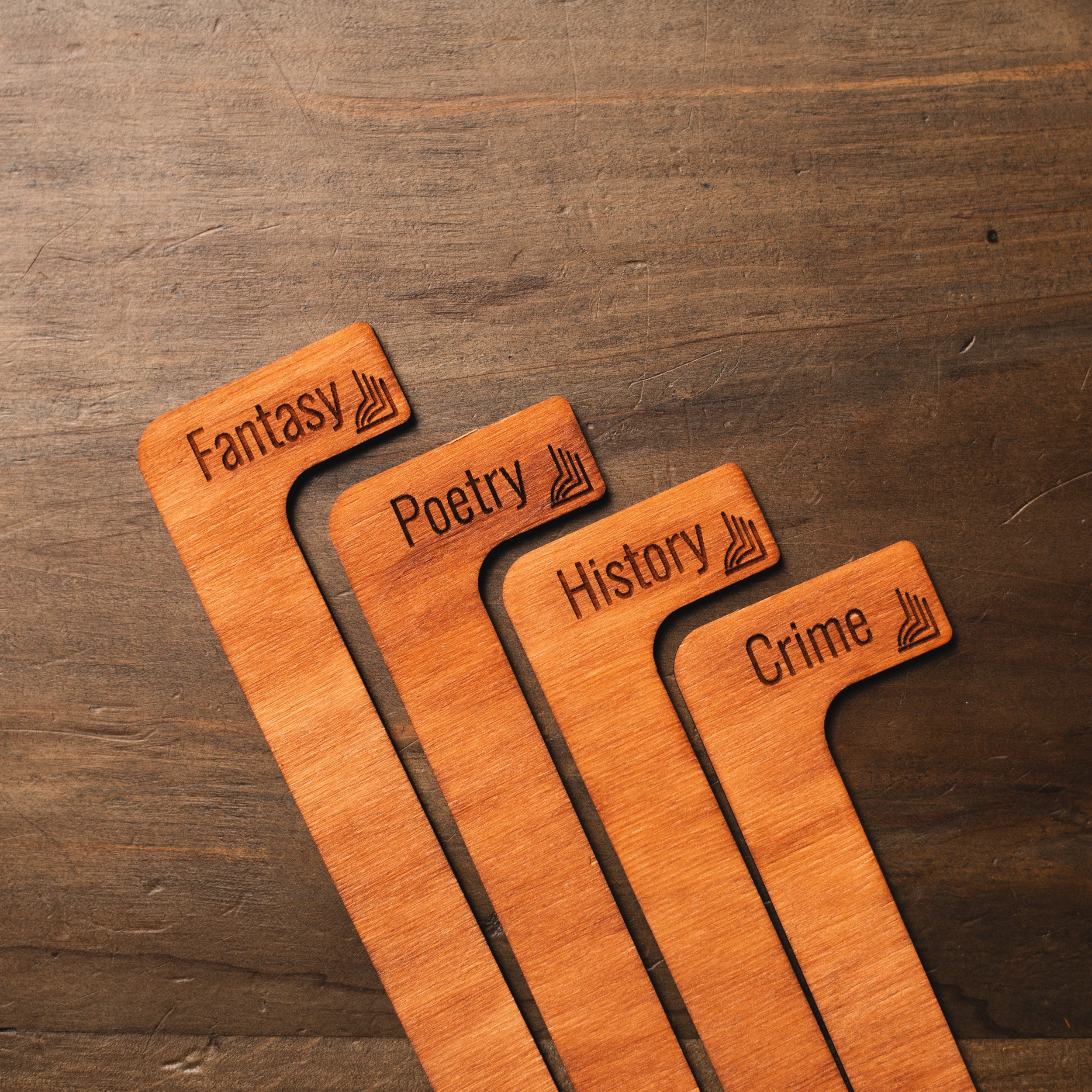 Custom Bookshelf Dividers, Library Dividers, Personalized Book Dividers