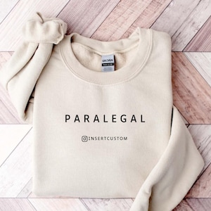 Personalized Paralegal Shirt Paralegal Gift Attorney Shirt Lawyer Shirt Law School Shirt Lawyer Gift Graduation Gift Custom Shirt