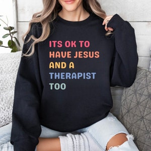 Therapeut Shirt Therapeut Geschenk Geschenk für Therapeut Therapie Sweatshirt Mentale Gesundheit Shirt Bewusstsein Shirt Ratgeber Shirt Psychologe Shirt