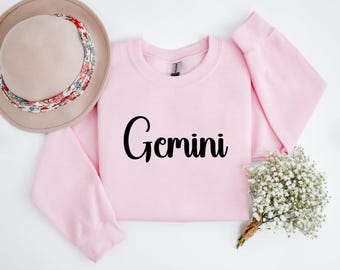 Moletom de Gêmeos, camiseta do signo de Gêmeos, camiseta de Gêmeos, camiseta de astrologia, presentes de Gêmeos, presentes do zodíaco, moletom do signo do zodíaco, presente para melhor amiga