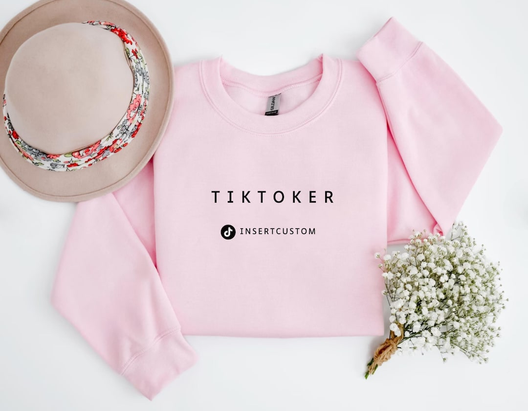 Sudadera TikToker con ID de TikTok personalizada, regalo para