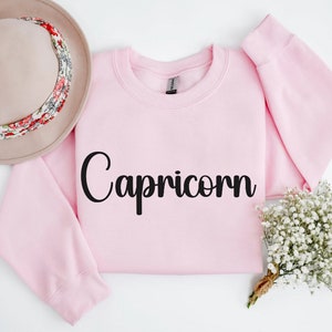 Capricorn Sweatshirt, Zodiac Sign tshirt, Gift For Capricorn, Birthday Gifts, Capricorn shirt, Zodiac Shirt, Gift For Her, Gift for BFF