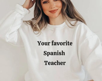 Teacher shirt, Spanish teacher gift, funny teacher Shirt, Back to school shirt, teacher gift, Spanish Teacher Shirt, Gift for teachers