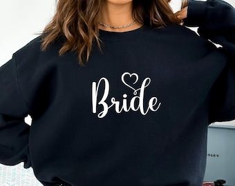 Sudadera de novia, camiseta del equipo de la novia, camiseta del escuadrón de la novia, camiseta de despedida de soltera, camiseta de fiesta de dama de honor, regalo de compromiso, regalo para la novia