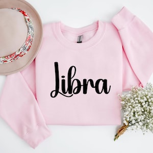 Libra Sweatshirt, Libra Zodiac tshirt, Libra shirt, Astrology Shirt, Libra Gifts, Zodiac Gifts, Zodiac Sign Sweatshirt, Gift for BFF, Libra