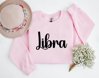 Bluza Libra, koszulka Libra Zodiac, koszulka Libra, koszulka astrologiczna, prezenty Libra, prezenty Zodiac, bluza ze znakiem zodiaku, prezent dla BFF, Libra