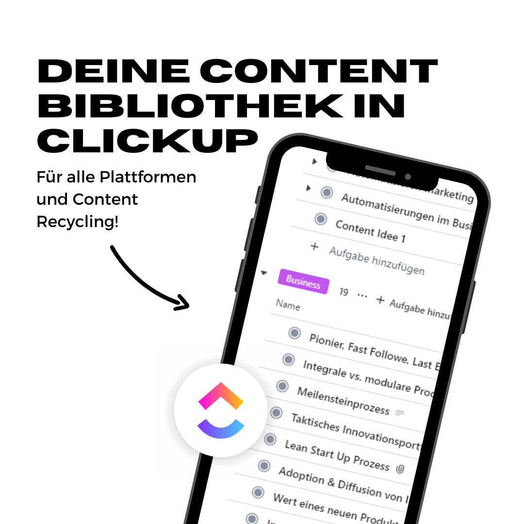 Content Library Clickup Template for Content Creation - Etsy