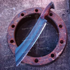 Premium Hand-Forged Machette Knife | Full Tang Outdoor Survival Knife | Unique Outdoor Gear | Christmas Gift For Him | Personal Holiday Gift