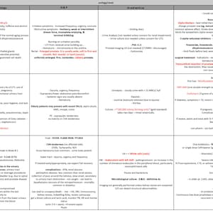 Puede incluir: Un gr&aacute;fico m&eacute;dico que describe la fisiopatolog&iacute;a, la etiolog&iacute;a, la H&P, la urolog&iacute;a/renal, la realizaci&oacute;n de pruebas y el manejo de la hiperplasia prost&aacute;tica benigna (HPB).