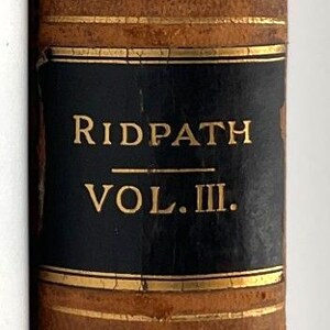Ridpath's History of The World Vol III Cyclopedia of Universal History Antique