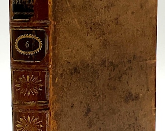 The Spectator, Volumen 6, Edición de 1789, Número 462, Libro antiguo de tapa dura