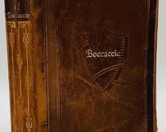 Decameron av Giovanni Boccaccios antika läderboköversättare John Payne