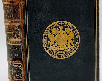 Średniowiecze Tom III Widok stanu Europy 1868 Henry Hallam Antyk