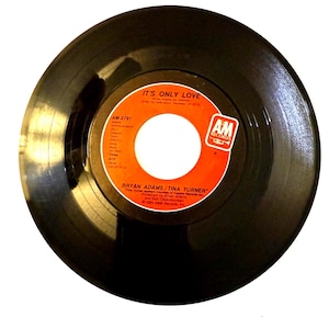 Bryan Adams Tina Turner Its Only Love A&M 1984 AM-2791 Pop Rock Vinyl 45 7&quot; GC