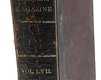 Harper's New Monthly Magazine Tom LVII Czerwiec – listopad 1878 Antyczna książka HC