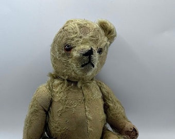 Opknapper: Antieke Teddybeer (Steiff / Mohair) - Jaren 30/40/50