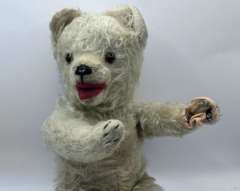 Opknapper: Antieke Teddybeer (Steiff / Mohair) - Jaren 30/40/50