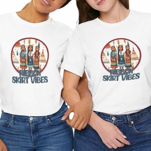 Ribbon Skirt Vibes Indigenous Tshirt Native owned tees Indigenous gift shop