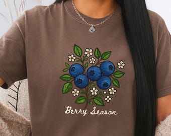 Native owned, Berry Season T-Shirt, Indigenous owned native shirts gift shop