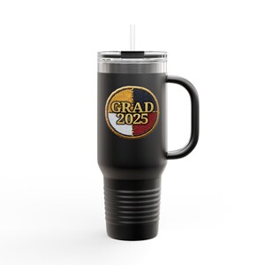Grad 2025 Indigenous Owned Native Designed 40oz Hot/Cold Beverage Tumbler
