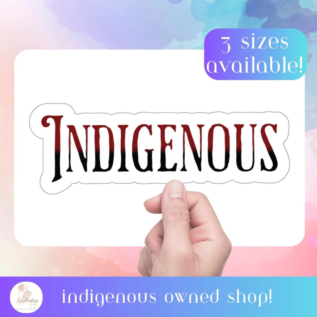 Indigenous Art Sticker. Native Owned Sticker Gift Shop - Etsy