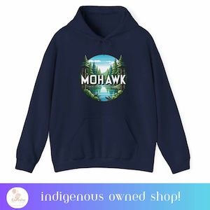 Mohawk indigneous hooded sweater indigenous owned gift shop