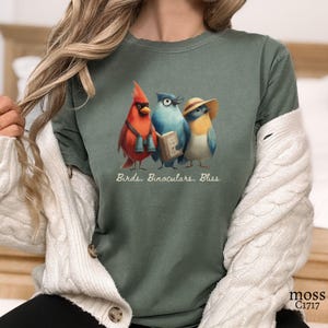 Bird Lover Shirt, Funny Bird Watcher Shirt, Bird Shirt, Bird Watcher Gift, Nature Lover Gift, Outdoor Apparel, Birdwatching Shirt