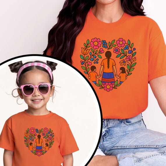 Native Owned, Orange Shirt Day Indigenous T-Shirt native Designed Tees Indigenous Gift Shop