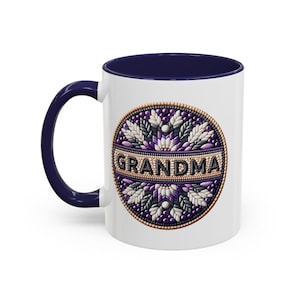 Grandma Native Designed Coffee Mug. Indigenous Owned Gift Shop