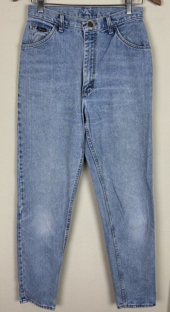 Vintage 90s WRANGLER Mom Jeans 27x32 ACTUAL Taper… - image 1