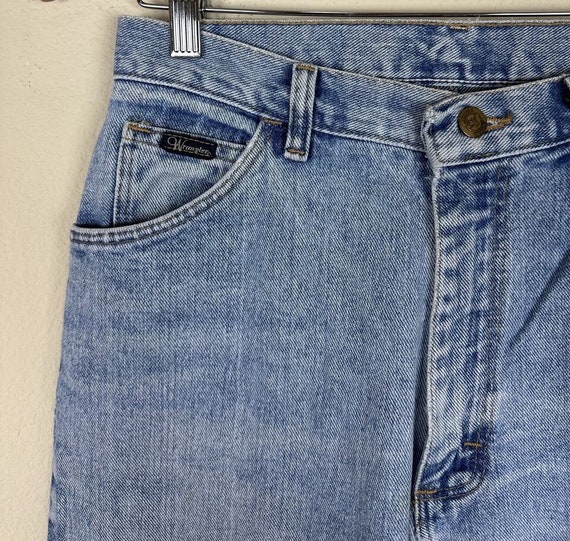 Vintage 90s WRANGLER Mom Jeans 27x32 ACTUAL Taper… - image 3
