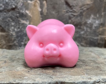 Oui Oui Oui Piggy Soap, Piggy Bar Soap, Pig Soap, Handmade Soap, Goat's milk Soap, Vegan Soap Options, Pride soap, Pig gift