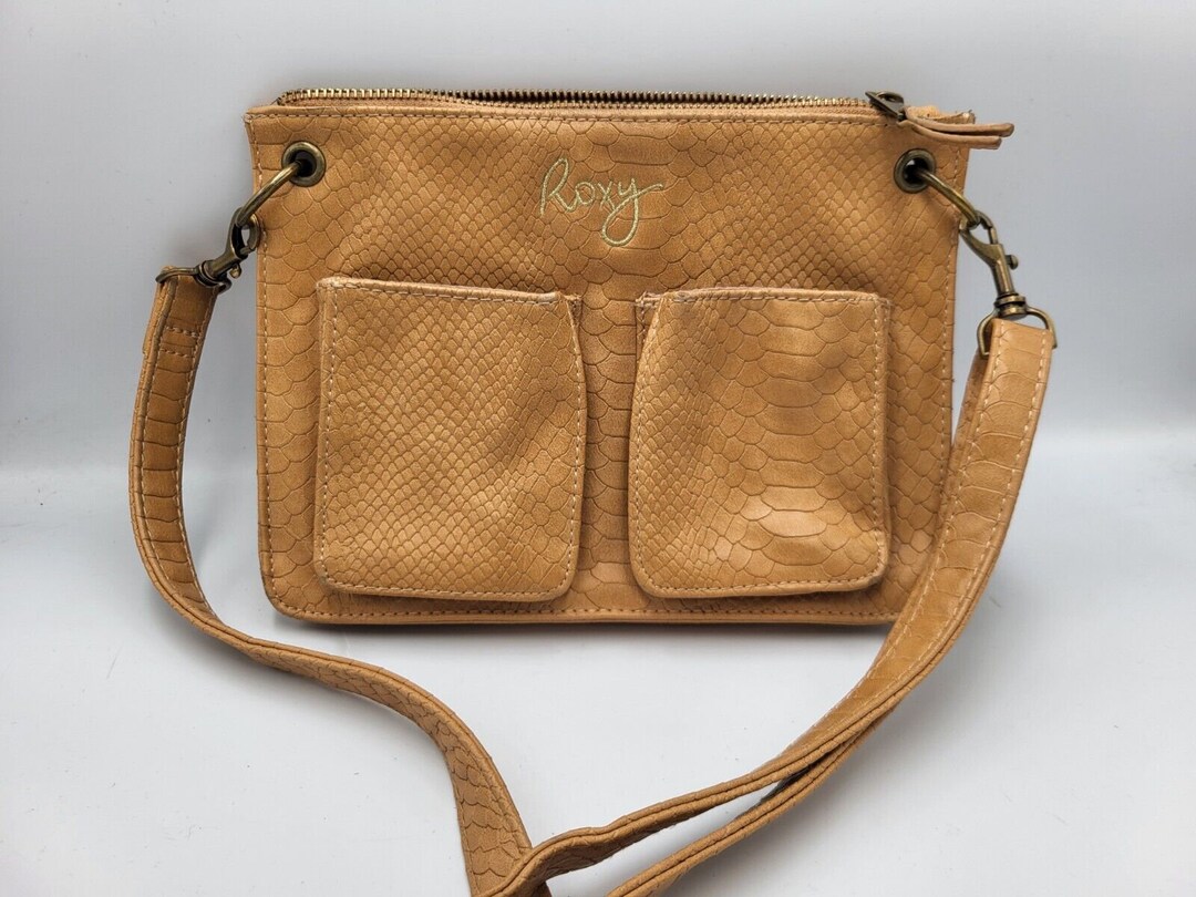 Ryder Flap Crossbody Bag - Brown Snake Print