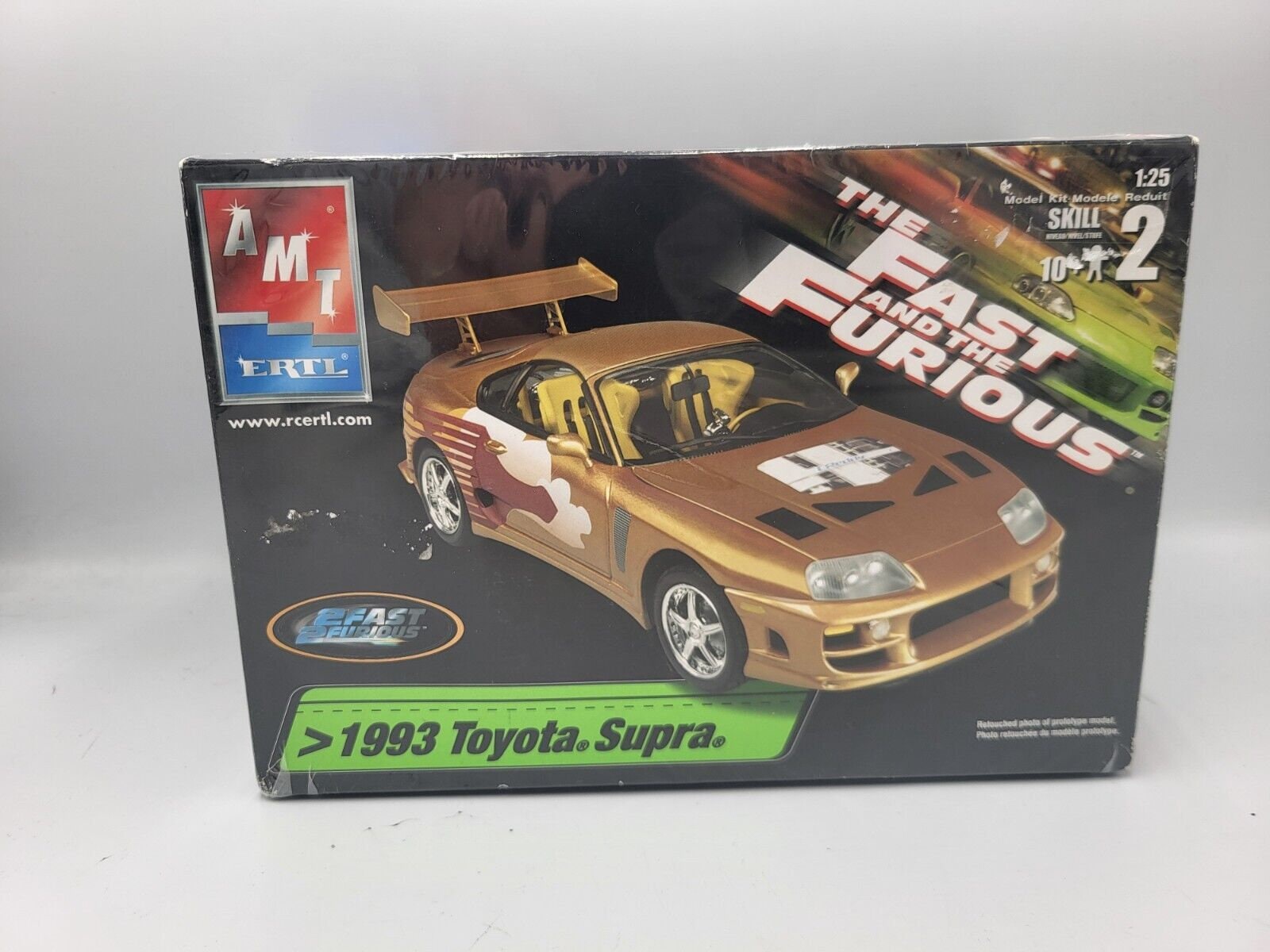 AMT/ERTL 1993 Toyota Supra the Fast and the Furious Model