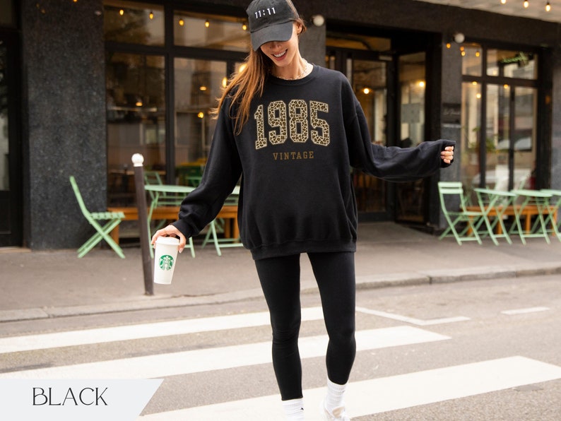 40th Birthday Sweatshirt, Classic 1985 Shirt, Mom Birthday Gift, in My