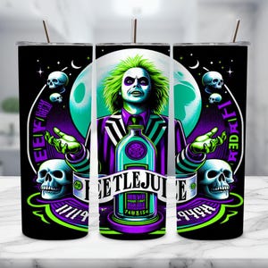 It&#39;s Showtime Halloween Tumbler Wrap PNG, Cartoon Horror 20oz Tumbler, Halloween Horror Tumbler, 20oz Skinny Tumbler Wrap