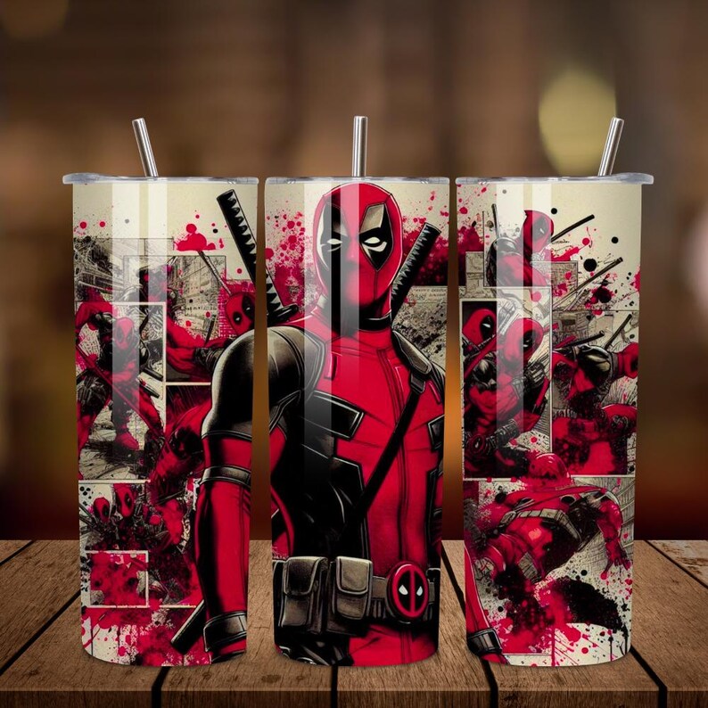 3D Deadpool PNG, 90s Cartoon Tumbler, 20 oz tumbler wrap, sublimation designs, best selling tumbler, digital product, dead pool tumbler, deadpool tumbler png, super hero tumbler, comic tumbler wrap, deadpool tumbler, marvel tumbler, marvel comics