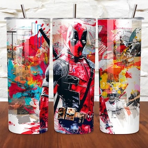 Superhero Cartoon character tumbler wrap, 90s cartoon tumbler wrap PNG, 20 oz tumbler sublimation designs, instant digital download