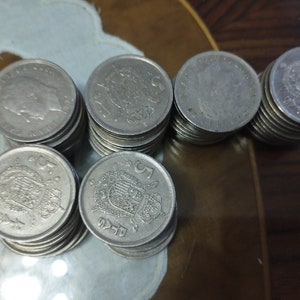 Five pesetas 1975