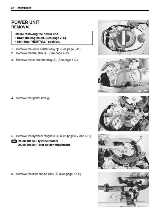 Suzuki 4 Stroke DF2.5 Outboard Engine Service, Repair Suzuki 4 Stroke DF2.5 Outboard Engine Service, Repair